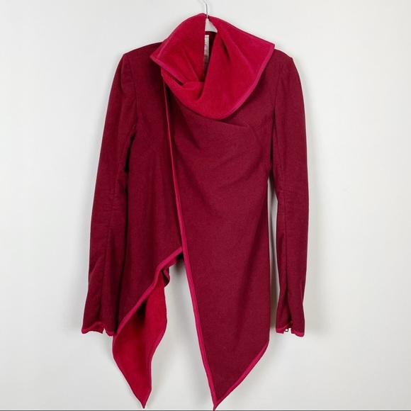 Lululemon Presence of Mind Jacket Red Cranberry - Picture 5 of 13